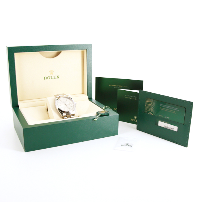Orologio Rolex Datejust 41 in acciaio Ref :  126300 Circa  2020 - Detail D2