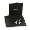 Orecchini pendenti Chanel Plume de Chanel in oro bianco e diamanti - Detail D2 thumbnail