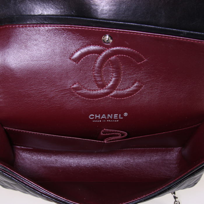 Borsa Chanel Timeless in pelle trapuntata nera - Detail D3