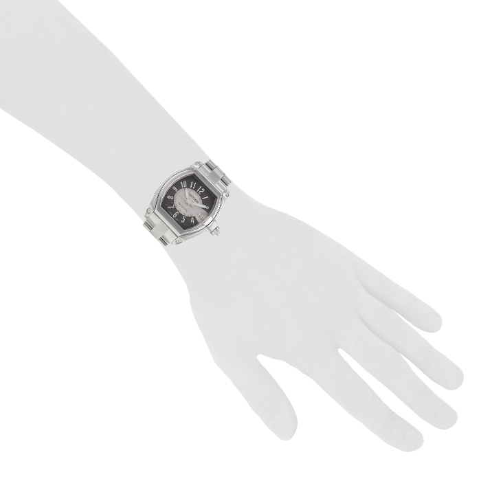 Reloj Cartier Roadster de acero Ref : 2510 Circa 2000 - Detail D1