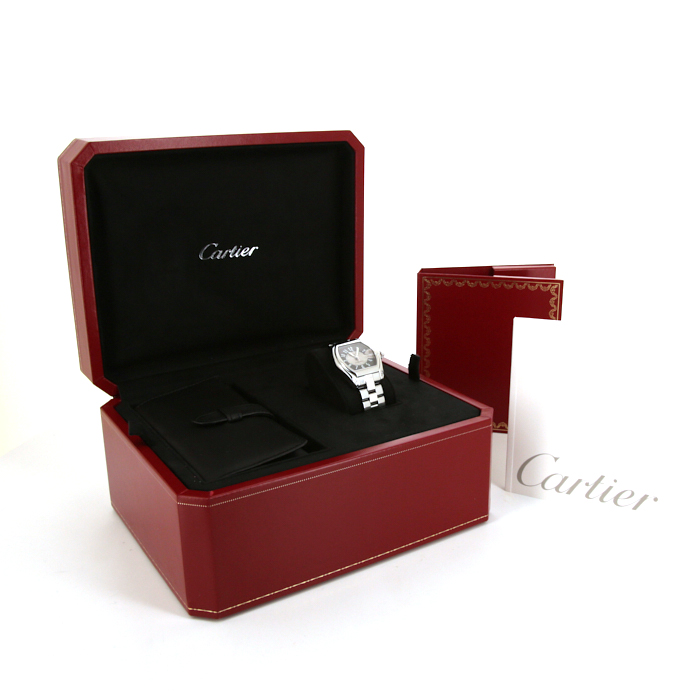 Montre Cartier Roadster en acier Ref :  2510 Vers  2000