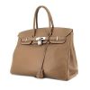Hermès Birkin 35 cm handbag in etoupe Swift leather - 00pp thumbnail