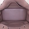 Hermès Birkin 35 cm handbag in etoupe Swift leather - Detail D2 thumbnail