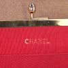 Borsa Chanel Vintage in tela jersey beige - Detail D4 thumbnail