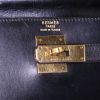Borsa Hermes Kelly 35 cm in pelle box nera - Detail D4 thumbnail