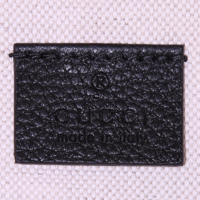 Gucci   clutch-belt  in black leather - Detail D3