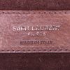 Borsa a tracolla Saint Laurent Kate Pompon modello piccolo in pelle marrone - Detail D3 thumbnail