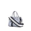 Prada Galleria medium model shoulder bag in light blue leather saffiano - 00pp thumbnail
