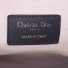 Pochette Dior Kit de Voyage in tela monogram blu e pelle blu marino - Detail D4 thumbnail
