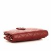 Portefeuille Chanel en cuir matelassé rouge - Detail D5 thumbnail