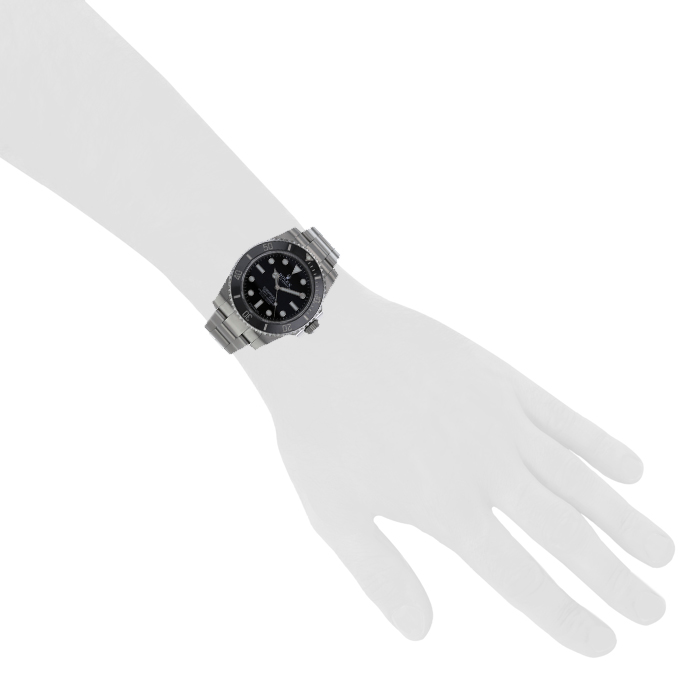 Reloj Rolex Submariner de acero Ref :  114060 Circa  2014 - Detail D1