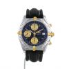 Reloj Breitling Chronomat de oro y acero Ref :  B13050 Circa  1990 - 360 thumbnail