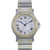 Reloj Cartier Santos Ronde de oro y acero Ref :  2966 Circa  1990 - 00pp thumbnail