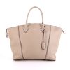 Louis Vuitton Lockit  handbag in grey grained leather - 360 thumbnail