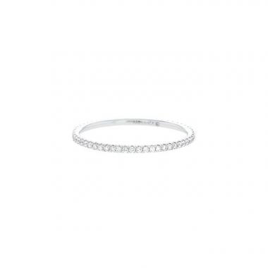 Alianza Messika Gatsby en oro blanco y diamantes