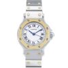 Cartier Santos watch in gold and stainless steel Ref:  0907 Circa  1990 - 00pp thumbnail