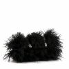 Bolso de mano Chanel en cuero acolchado negro y lana negra - Detail D5 thumbnail