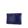Chanel pouch in blue python - 00pp thumbnail