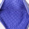 Pochette Chanel in pitone blu - Detail D2 thumbnail