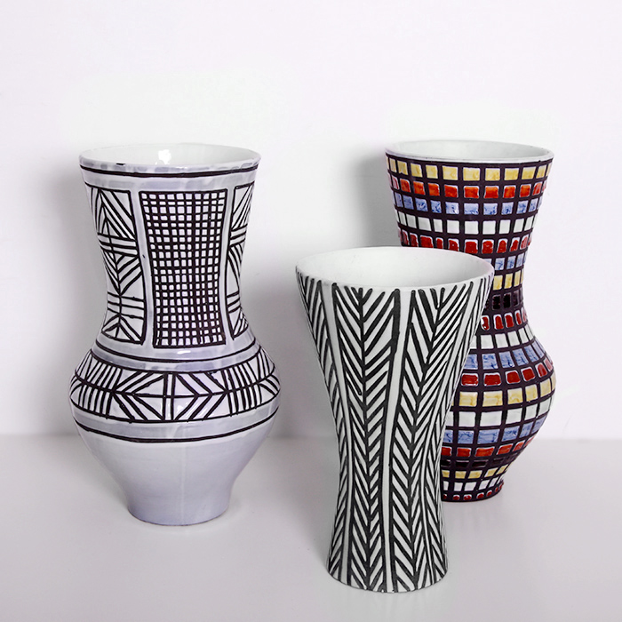 Roger Capron (1922-2006), Vase Diabolo - vers 1950 - Detail D3