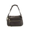 Tod's handbag in dark brown leather - 360 thumbnail