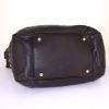Tod's handbag in dark brown leather - Detail D4 thumbnail