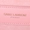 Bolso de mano Saint Laurent Sac de jour modelo pequeño en cuero rosa pálido - Detail D4 thumbnail