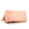 Bolso de mano Saint Laurent Sac de jour modelo pequeño en cuero rosa pálido - Detail D5 thumbnail