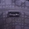 Borsa Dior Lady Dior modello grande in tela nera - Detail D3 thumbnail