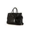 Saint Laurent Sac de jour Baby handbag in black python - 00pp thumbnail