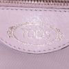 Tod's shopping bag in beige grained leather - Detail D3 thumbnail