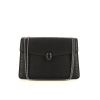 Bulgari Serpenti bag worn on the shoulder or carried in the hand in black python - 360 thumbnail