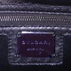 Bulgari Serpenti bag worn on the shoulder or carried in the hand in black python - Detail D4 thumbnail