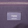 Fendi shopping bag in brown and black logo canvas - Detail D3 thumbnail