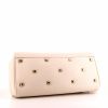 Salvatore Ferragamo handbag in white grained leather - Detail D5 thumbnail