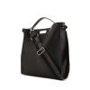 Fendi Peekaboo handbag in black monogram leather - 00pp thumbnail