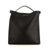 Fendi Peekaboo handbag in black monogram leather - 360 thumbnail