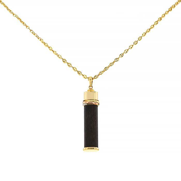 Cartier Touch Wood Pendant 374776 Collector Square