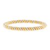 Vintage 1980's bracelet in white gold,  yellow gold and pink gold - 00pp thumbnail