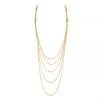 Boucheron Quatre Radiant Edition long necklace in yellow gold,  white gold and diamonds - 00pp thumbnail