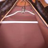 Porta abiti Louis Vuitton in tela monogram marrone e pelle naturale - Detail D4 thumbnail