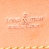 Porta abiti Louis Vuitton in tela monogram marrone e pelle naturale - Detail D5 thumbnail