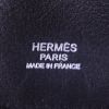 Sac bandoulière Hermès Oxer en cuir Swift noir - Detail D4 thumbnail