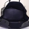 Hermes Birkin 35 cm handbag in navy blue Fjord leather - Detail D2 thumbnail