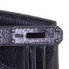Hermes Birkin 35 cm handbag in navy blue Fjord leather - Detail D4 thumbnail
