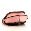 Loewe Gate shoulder bag in pink, burgundy and brown tricolor leather - Detail D5 thumbnail