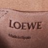 Loewe Gate shoulder bag in pigeon blue, green and black tricolor leather - Detail D4 thumbnail