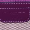 Bolso de mano Dior Bowling en charol Monogram violeta - Detail D3 thumbnail
