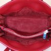 Saint Laurent Sac de jour shoulder bag in red grained leather - Detail D3 thumbnail
