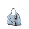 Marc Jacobs handbag in blue grained leather - 00pp thumbnail